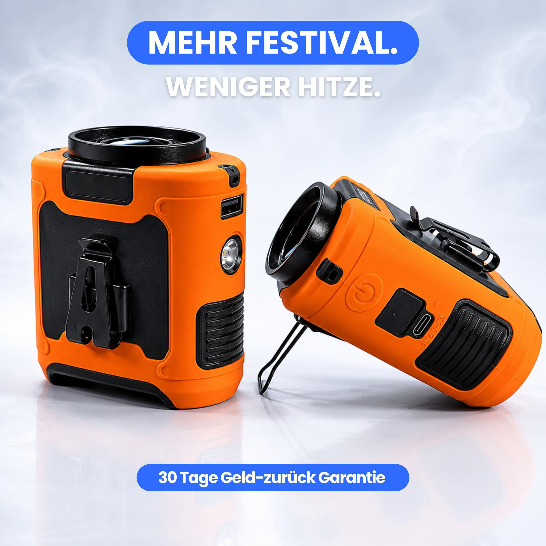 AeroFlow Pro™ | Stundenlang feiern ohne zu überhitzen