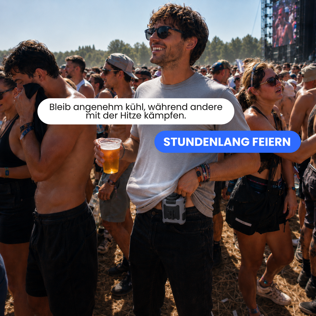 AeroFlow Pro™ | Stundenlang feiern ohne zu überhitzen