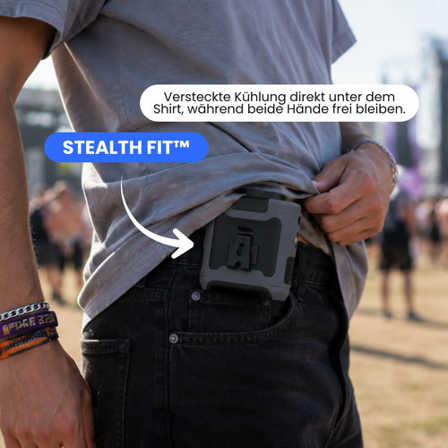 AeroFlow Pro™ | Stundenlang feiern ohne zu überhitzen